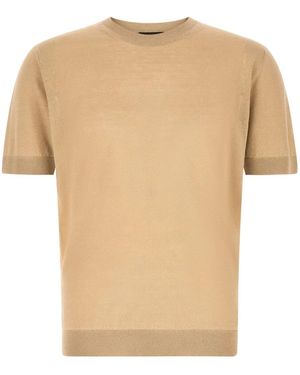 Zanone 'Ice Lino' Sweater - Natural