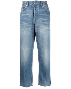 Gucci Regular Fit Denim Jeans - Blue