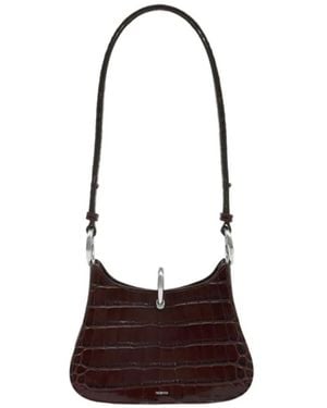 Rabanne Ring Small Shoulder Bag - Brown