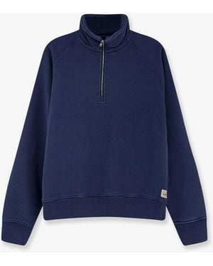 Stussy Cotton Sweatshirt - Blue