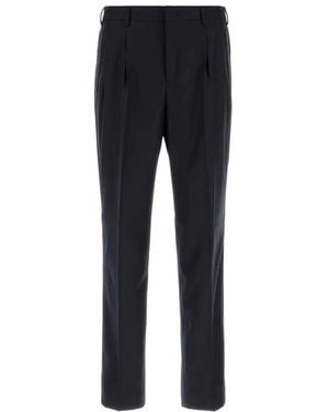 PT Torino Pantalone Doppia Pinces - Black