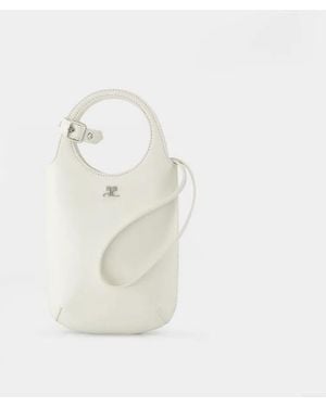 Courreges Courregès Slim Holy Purse - White