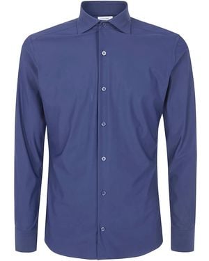 Tintoria Mattei 954 Technical Shirt - Blue