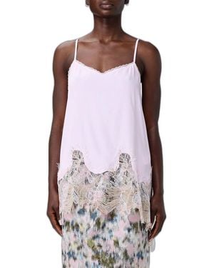 Fabiana Filippi Top Con Dettagli - Pink