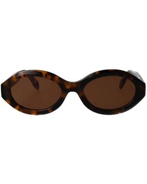 Palm Angels Acetate Sunglasses - Brown