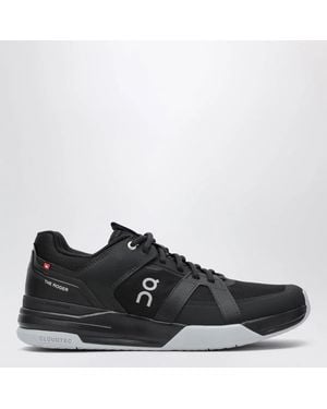 On Shoes The Roger Clubhouse Pro Tennis Shoes/Glacier - Black