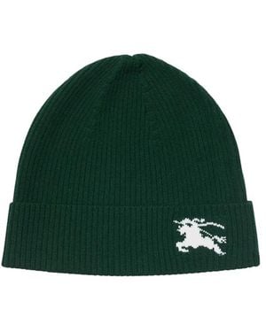 Burberry Ekd Rib Beanie - Green