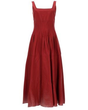 Max Mara Abito Midi - Red