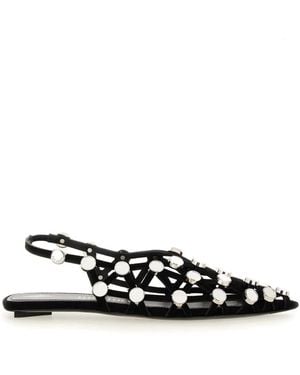 The Attico Dancer 'Grid' - White