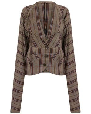 Vivienne Westwood Viscose Jacket - Brown