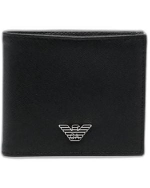 Emporio Armani Logo Bifold Wallet - White