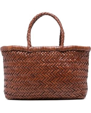 Dragon Diffusion Mini Flat Gora Tote Bag - Brown