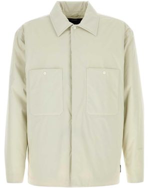 Herno Ivory Nylon Padded Jacket - White
