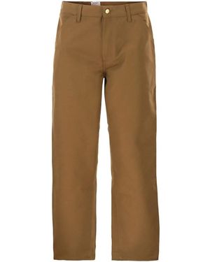 Carhartt Heavy Cotton Canvas Trousers - Natural