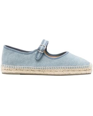 Castañer Castañer "Padua" Flat Shoes - Blue