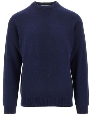 Daniele Fiesoli Cashmere Crewneck Jumper - Blue