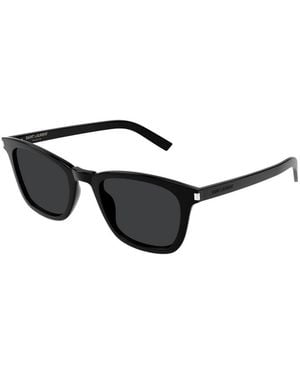 Saint Laurent Acetate Sunglasses - Black