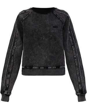 DIESEL Cotton Elastane Jumper - Black
