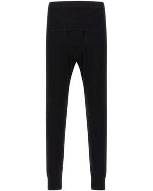 Rick Owens 'Thermal Bottom' Leggings - Black