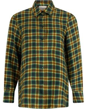 Weekend by Maxmara Checked Shirt - Green
