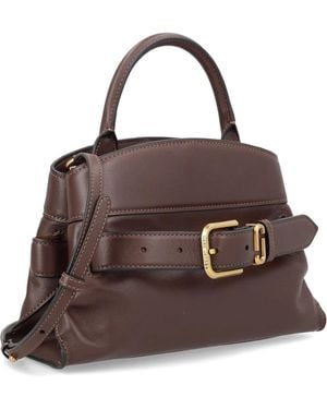 Marc Jacobs Satchel The Small Chocolate Det Dorado - Brown