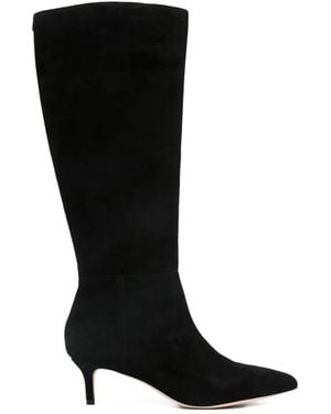 Ralph Lauren "Mckay" Tall Boots - Black