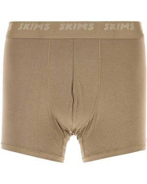 Skims 3 Pack Boxer Brief 3 Inch - Natural
