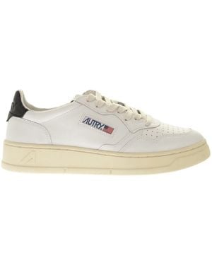 Autry Medalist Low - White