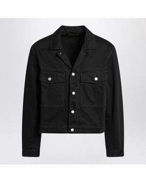 Lemaire Denim Trucker Jacket - Black