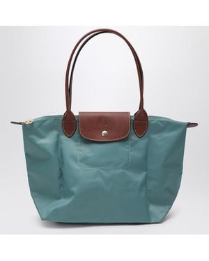 Longchamp Eucalyptus Le Pliage Original M Bag - Green