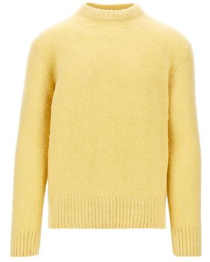 Piacenza Cashmere Virgin Wool Sweater - Yellow