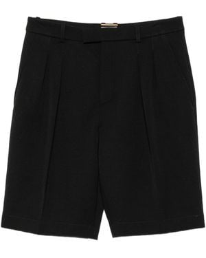 Saint Laurent Tailored Shorts - Black