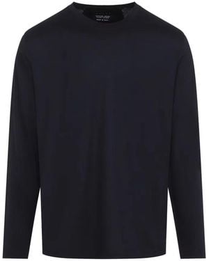 Sease Midnight Wool L/S T-Shirt - Blue