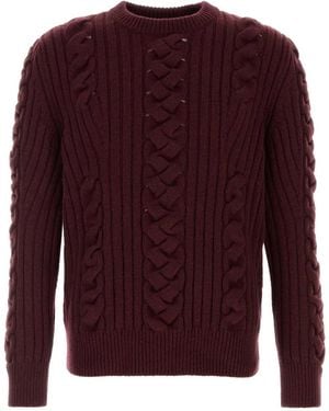 McQueen Wool Jumper - Purple