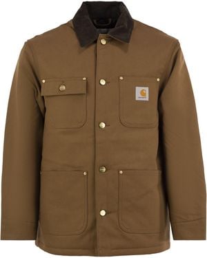 Carhartt Padded Canvas Jacket - Brown