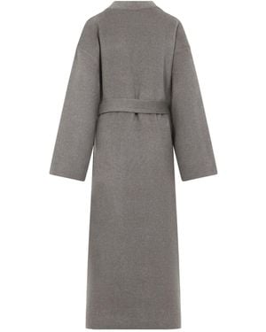 Co. Melange Double Wrap At - Gray