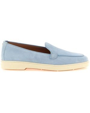 Santoni 'Debora' Loafers - Blue