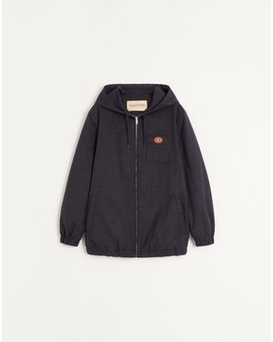 Valentino Caban Jacket - Blue