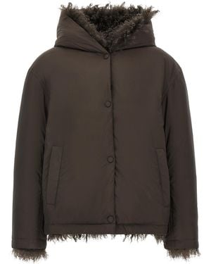 Army by Yves Salomon Reversible Fur Down Jacket - Brown