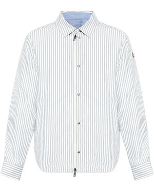 Moncler Crescent Shirt Jacket - White