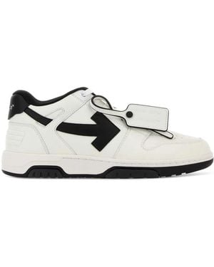 Off-White c/o Virgil Abloh Off Out Of Office Calf Leather - White