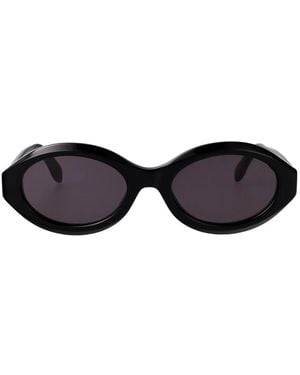 Palm Angels Shiny Acetate Sunglasses - Black