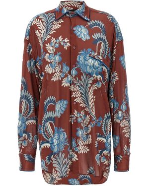 Etro Floral Foliage Shirt - Multicolor