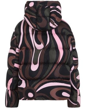 PUCCI Khaki Down Jacket - Black