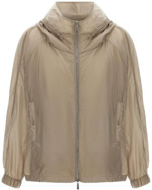 Moorer 'Lumina' Windbreaker - Brown