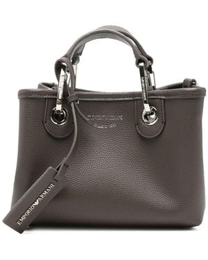 Emporio Armani Myea Xs Tote Bag - Black