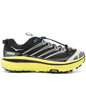 Hoka One One Mafate Three 2 Trainers - Yellow