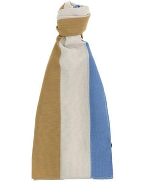 Saint Laurent 'Cassandre' Stole - Blue