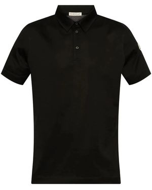 Moncler Ss Polo - Black