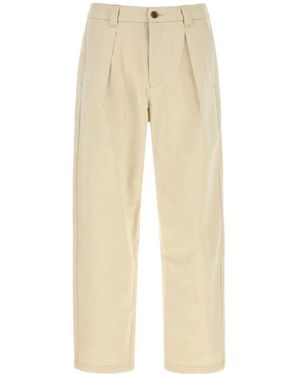 A.P.C. Light Pleated Trousers - Natural